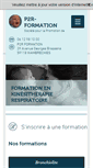 Mobile Screenshot of p2r-formation.fr